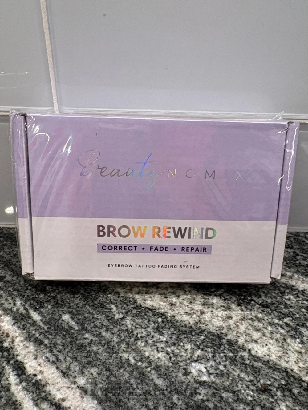Never Opened Brow Rewind Eyebrow Correction Kit